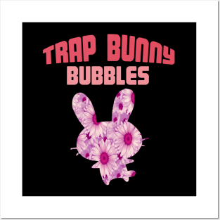 Trap Bunny Bubbles - Rare Vaporwave Aesthetic Posters and Art